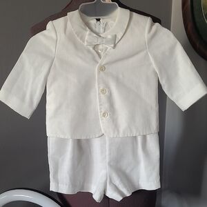 Classic White Kids Matching Set